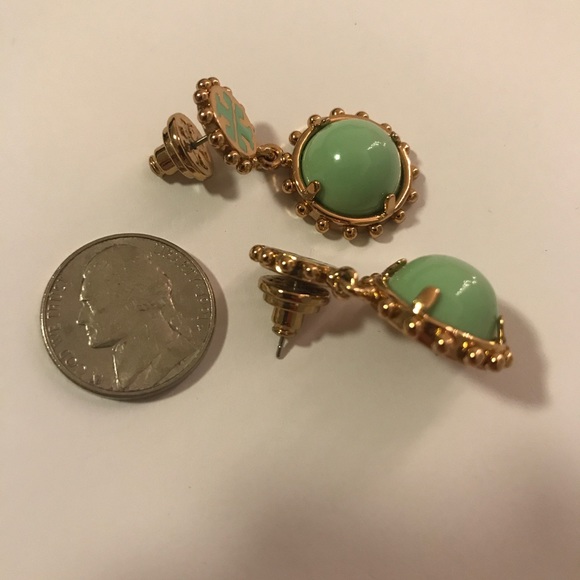 Tory Burch mint green earrings - Picture 4 of 4